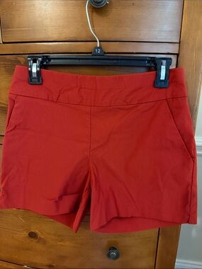 New York & Company burnt orange  Pull-On Shorts